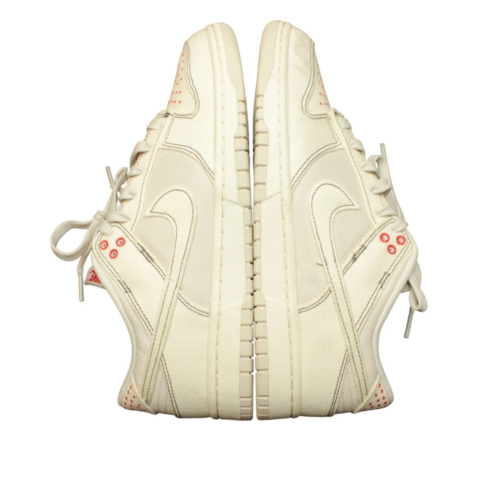 NIKE Men Size US10.5 Dunk Low Se Denim Orewood Sneakers Ivory Dv0834 Retro - Picture 11 of 14
